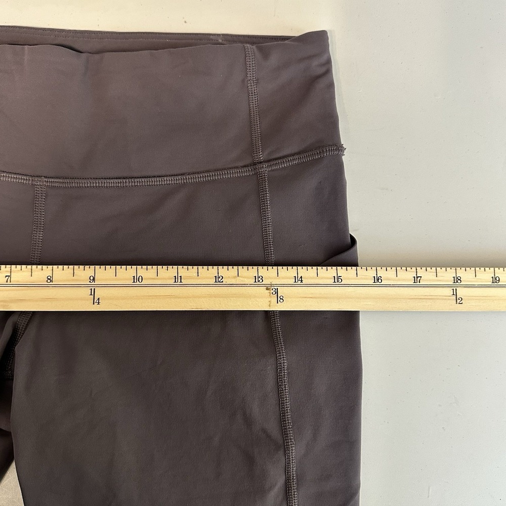 Lululemon Pace Rival Cropped Leggings Sz 6 Vintage Grape Pockets Pants Yoga Run - Picture 12 of 15
